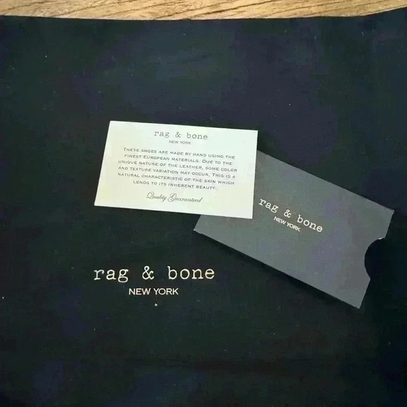 Rag & Bone Razor Boot ~Antq White~9.5 / 39.5 ~ NEW IN BOX WITH DUST BAG TOO 😳!! - Picture 8 of 11